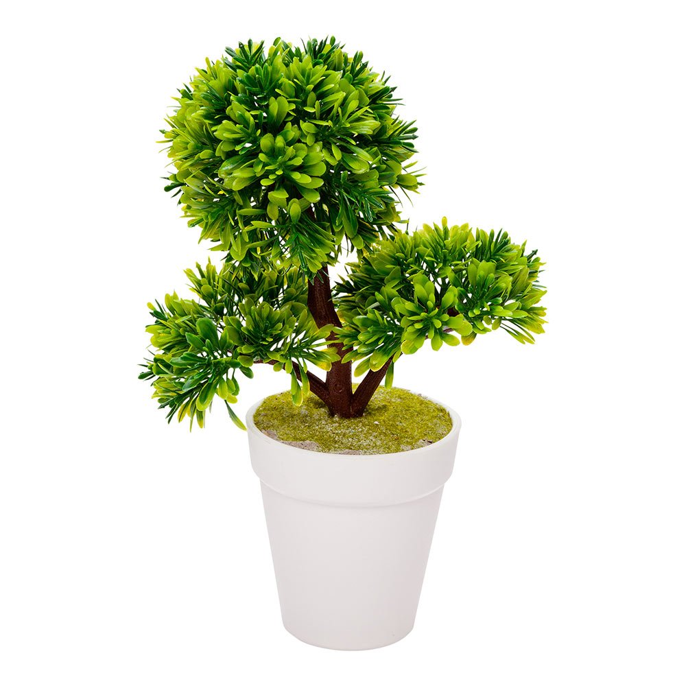 Restaurantware Faux Fiore White Orchid - White Pot - Faux Plants - 13.4"" - 1ct Box