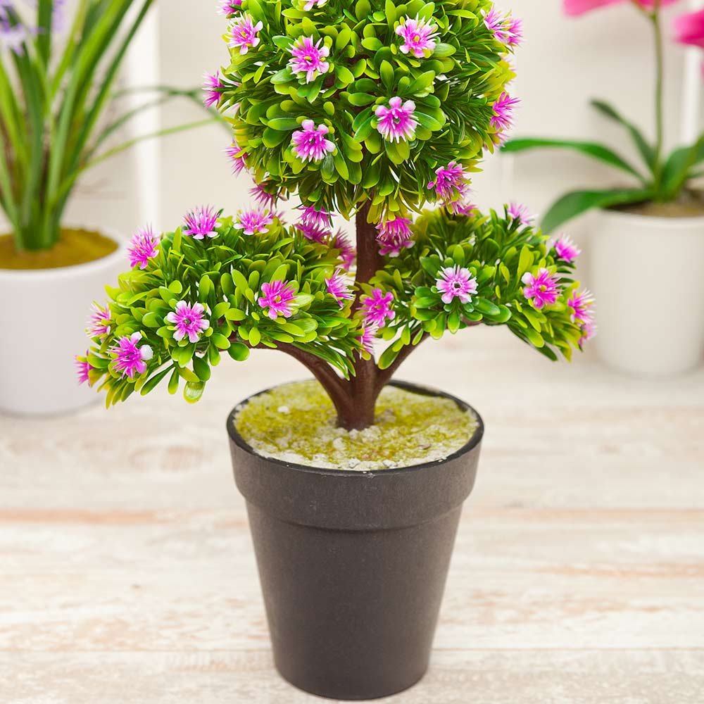 Restaurantware Faux Fiore White Orchid - White Pot - Faux Plants - 13.4"" - 1ct Box